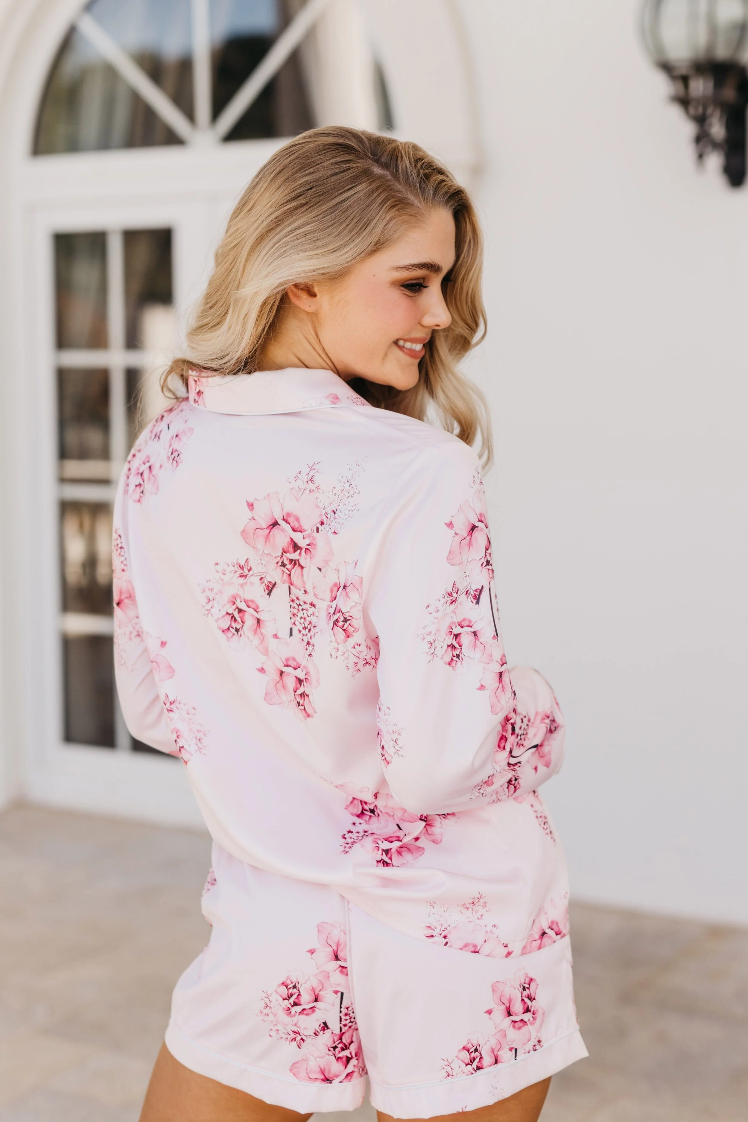 Romi Bouquet De Fleur Printed PJ Set - Image 3