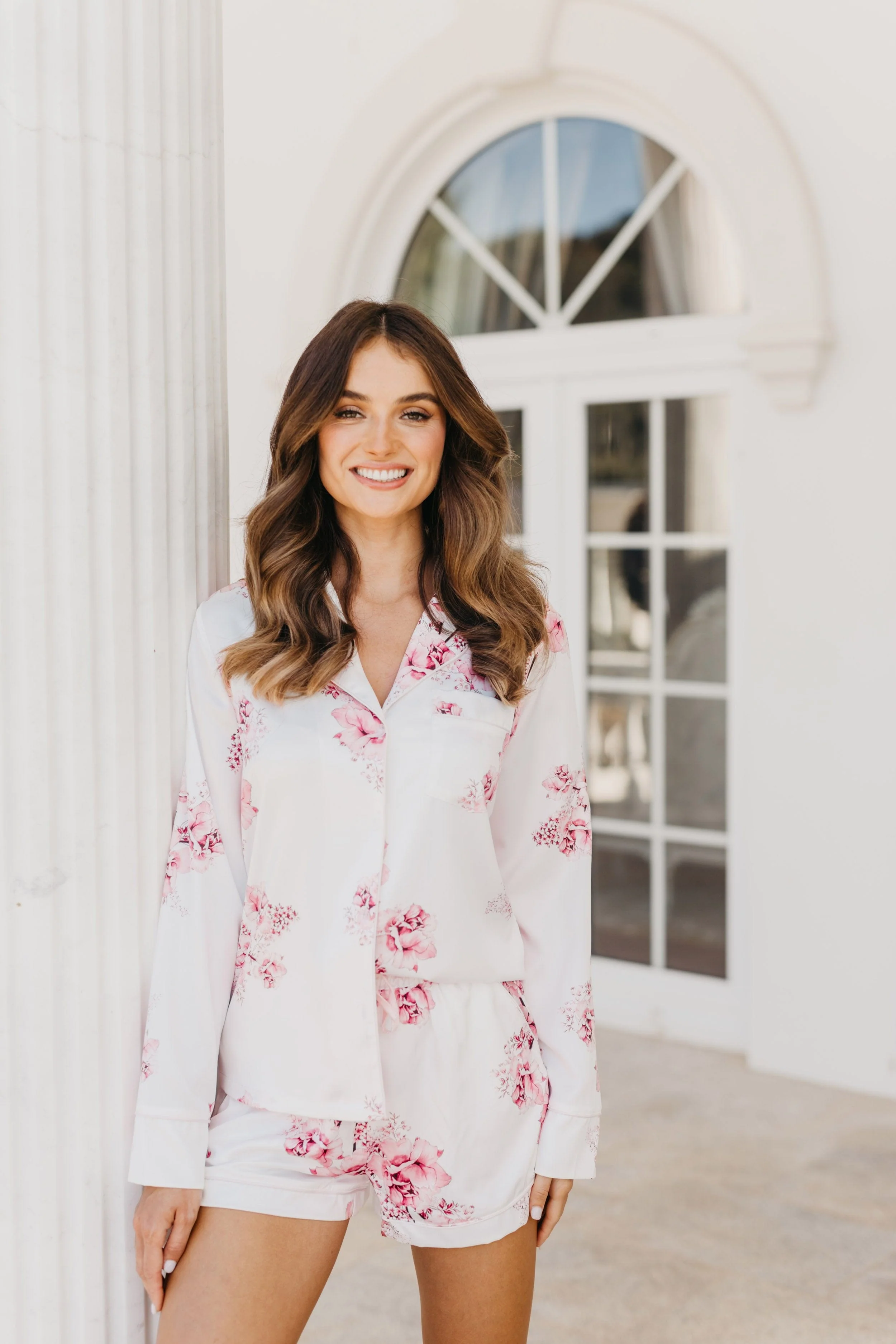 Romi Bouquet De Fleur Printed PJ Set - Image 9