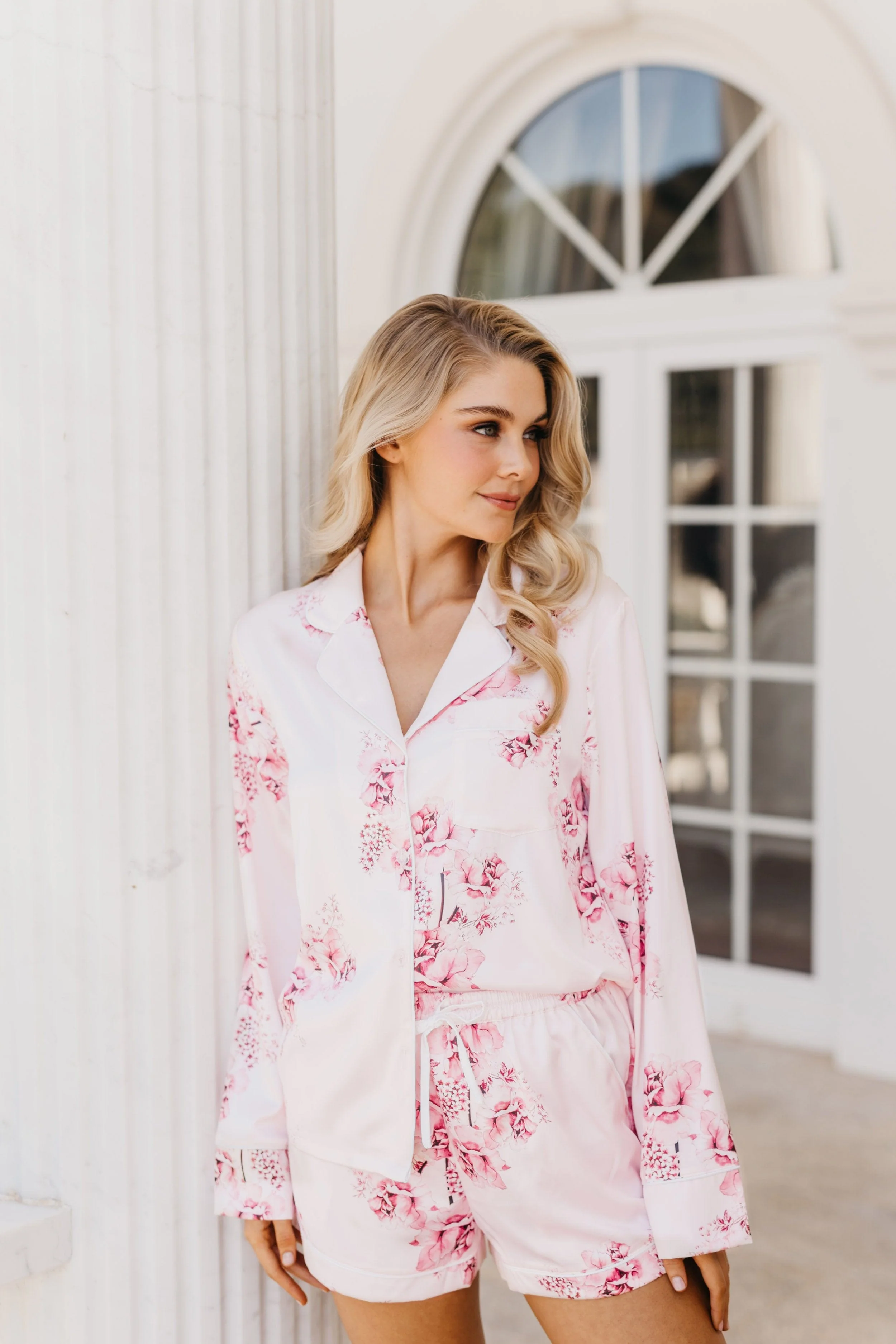 Romi Bouquet De Fleur Printed PJ Set - Image 10